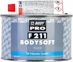 HB BODY PRO F211 Soft 2112300011 шпатлёвка полиэфирная универсальная, 0,9 кг