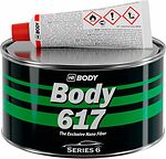 HB BODY 617 Proline NANO FIBER шпатлёвка полиэфирная со стекловолокном, 1 кг
