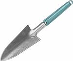 ЧЕТЫРЕ СЕЗОНА 64-0013 Совок садовый узкий с цельнометаллической ручкой покрытой пластиком ЧЕТЫРЕ СЕЗОНА
