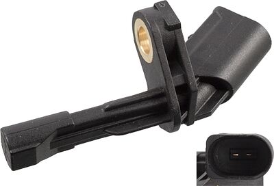 Febi 23810 датчик ABS задний левый VW Golf V/VI, Passat B6, Skoda Octavia II, Audi A3 8P