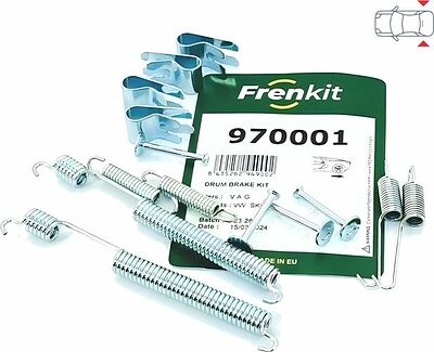 FRENKIT 970001 ремкомплект барабанных колодок VW Polo седан, Skoda Rapid, барабан 200×40