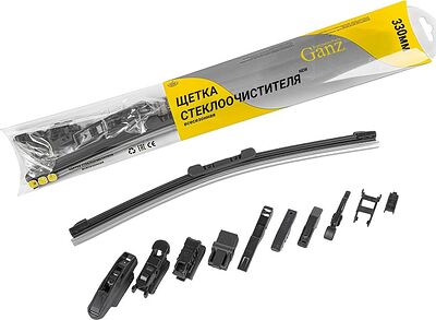 GANZ Щетка стеклоочистителя бескаркасная NEW 330mm (GIS01026)