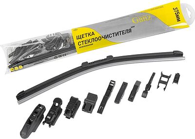GANZ Щетка стеклоочистителя бескаркасная NEW 375mm (GIS01028)