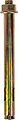 Kranz KR-01-3818-026 Болт анкерный с гайкой 12х129мм, пакет (1 шт/уп) KRANZ
