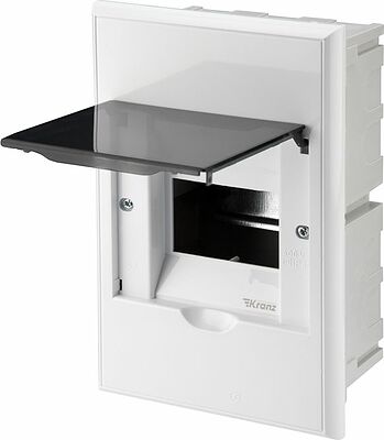 Kranz KR-11-0204 Бокс пластиковый ЩРВ-П-4 IP41 белый KRANZ