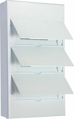 Kranz KR-11-0337 Бокс пластиковый ЩРН-П-36 IP41 белый (белая дверца) KRANZ