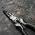 Kranz KR-12-4653-5 Тонкогубцы многофункциональные универсальные 200мм KRANZ