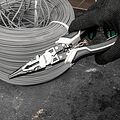 Kranz KR-12-4653-5 Тонкогубцы многофункциональные универсальные 200мм KRANZ
