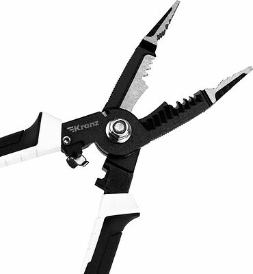 Kranz KR-12-4655-5 Плоскогубцы профессиональные многофункциональные 200мм KRANZ