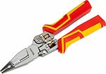 Kranz KR-12-4656-3 Плоскогубцы многофункциональные диэлектрические с тестером PRO 210мм KRANZ