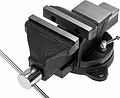Kranz KR-12-5101 Тиски слесарные 100мм, поворотные, с наковальней KRANZ Kranz KR-12-5101 Тиски слесарные 100мм, поворотные, с наковальней KRANZ