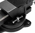Kranz KR-12-5101 Тиски слесарные 100мм, поворотные, с наковальней KRANZ Kranz KR-12-5101 Тиски слесарные 100мм, поворотные, с наковальней KRANZ