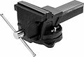 Kranz KR-12-5102 Тиски слесарные 150мм, поворотные, с наковальней KRANZ