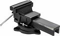 Kranz KR-12-5102 Тиски слесарные 150мм, поворотные, с наковальней KRANZ