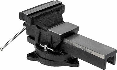 Kranz KR-12-5102 Тиски слесарные 150мм, поворотные, с наковальней KRANZ