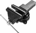 Kranz KR-12-5102 Тиски слесарные 150мм, поворотные, с наковальней KRANZ