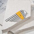 Kranz KR-12-5213 Набор ключей имбусовых HEX KRANZ 2,0-12 мм, CrV, 9 шт., удлиненные Kranz KR-12-5213 Набор ключей имбусовых HEX KRANZ 2,0-12 мм, CrV, 9 шт., удлиненные