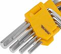 Kranz KR-12-5215 Набор ключей имбусовых HEX KRANZ 1,5-10 мм, CrV, 9 шт. Kranz KR-12-5215 Набор ключей имбусовых HEX KRANZ 1,5-10 мм, CrV, 9 шт.