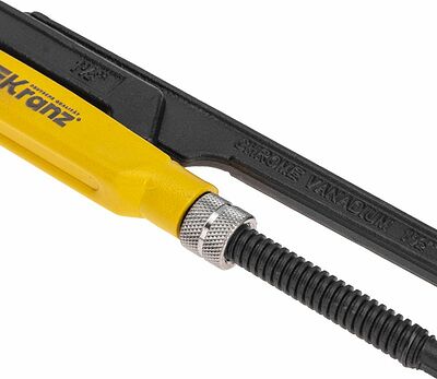 Kranz KR-12-5903 Ключ трубный рычажный KRANZ № 2, 400 мм, литой