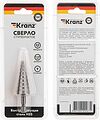 Kranz KR-12-6601 Сверло по металлу ступенчатое 4,0-20,0мм, 76мм, 62 HRC KRANZ Kranz KR-12-6601 Сверло по металлу ступенчатое 4,0-20,0мм, 76мм, 62 HRC KRANZ
