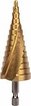 Kranz KR-12-6612 Сверло по металлу ступенчатое ТИТАН 4,0-30,0мм, 98мм, 65 HRC, Р6М5 TiN KRANZ