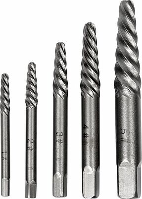 Kranz KR-12-6701 Набор экстракторов для шурупов № 1 KRANZ