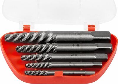 Kranz KR-12-6701 Набор экстракторов для шурупов № 1 KRANZ