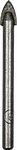 Kranz KR-12-6805 Сверло по стеклу и керамике 8 мм, 2 грани, цилиндр. хвостовик Kranz