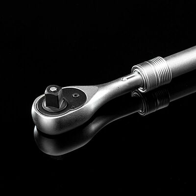 Kranz KR-12-8411 Ключ телескопический трещоточный 1/2, 307-434мм, CrV, двухкомпонентная рукоятка KRANZ