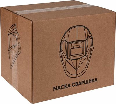 Kranz KR-16-0798 Маска сварщика с черным минеральным стеклом DIN 9 KRANZ