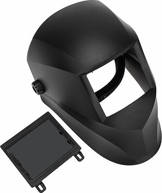 Kranz KR-16-0798 Маска сварщика с черным минеральным стеклом DIN 9 KRANZ