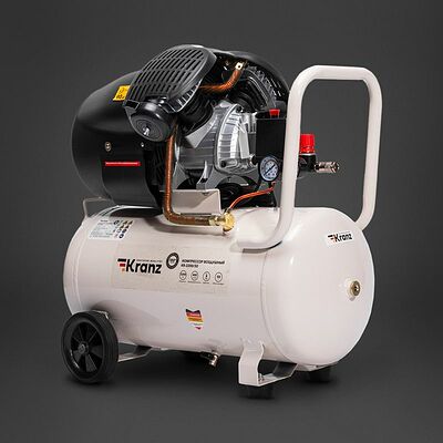 Kranz KR-16-1153 Компрессор воздушный KR-2200/50, 2200Вт, 400 л/мин, 50л KRANZ