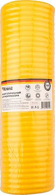 Kranz KR-16-1172 Шланг спиральный для компрессора, с быстросъемным соединением, 10м KRANZ