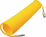 Kranz KR-16-1173 Шланг спиральный для компрессора, с быстросъемным соединением, 15м KRANZ