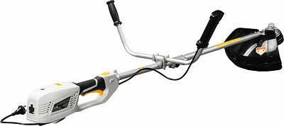 Kranz KR-16-1212 Триммер электрический KR-1400, 1400Вт, 420/255мм, катушка+диск, разборная штанга KRANZ