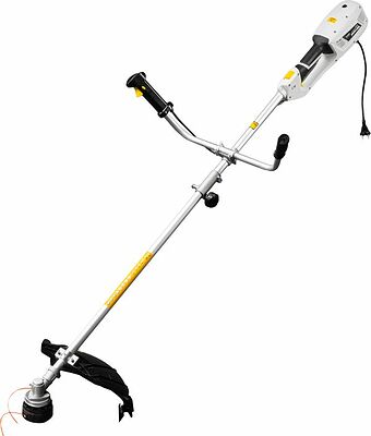 Kranz KR-16-1212 Триммер электрический KR-1400, 1400Вт, 420/255мм, катушка+диск, разборная штанга KRANZ