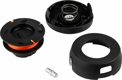 Kranz KR-16-1222 Катушка для триммера полуавтоматическая KR-115PA, гайка M10x1,25, винт M10-M10 KRANZ