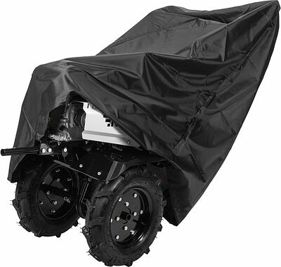 Kranz KR-16-1301 Чехол для снегоуборщика и садово-уборочной техники, черный KRANZ
