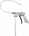 Kranz KR-16-1403 Пистолет для антигравийных и антикоррозийных составов с гибким и прямым соплом + регулятор давления KRANZ