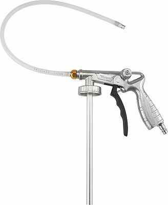 Kranz KR-16-1403 Пистолет для антигравийных и антикоррозийных составов с гибким и прямым соплом + регулятор давления KRANZ