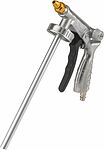 Kranz KR-16-1403 Пистолет для антигравийных и антикоррозийных составов с гибким и прямым соплом + регулятор давления KRANZ