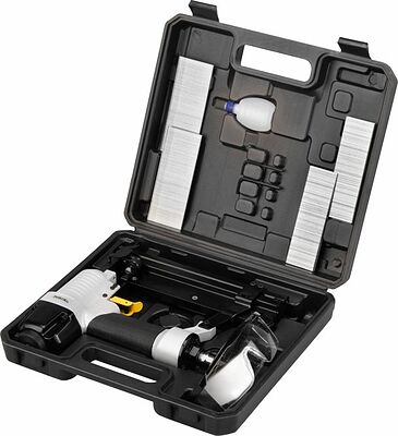 Kranz KR-16-1610 Пневмопистолет гвоздезабивной (нейлер) 2в1 N50/S40 KRANZ