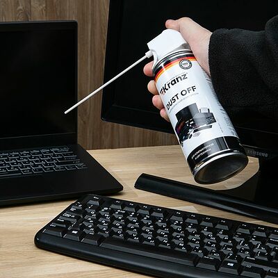 Kranz KR-181-001 Пневматический очиститель DUST OFF, 520мл (400мл), аэрозоль KRANZ