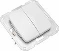 Kranz KR-78-0202 DEA Выключатель 2кл с/у 10А мех. Бел KRANZ Kranz KR-78-0202 DEA Выключатель 2кл с/у 10А мех. Бел KRANZ