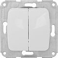 Kranz KR-78-0202 DEA Выключатель 2кл с/у 10А мех. Бел KRANZ Kranz KR-78-0202 DEA Выключатель 2кл с/у 10А мех. Бел KRANZ
