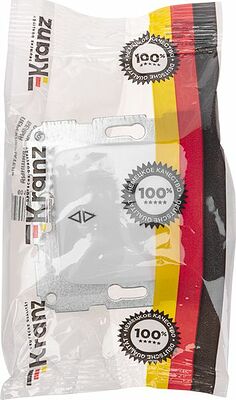 Kranz KR-78-0205 DEA Выключатель (переключатель) 1кл прох. с/у 10А мех. белый KRANZ