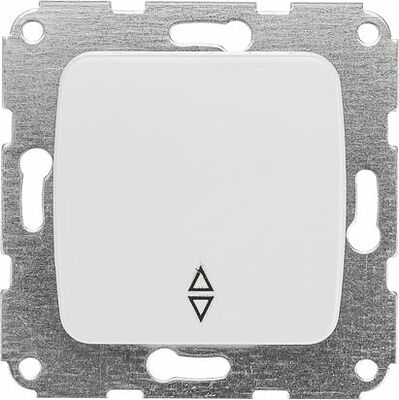 Kranz KR-78-0205 DEA Выключатель (переключатель) 1кл прох. с/у 10А мех. белый KRANZ