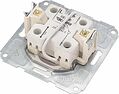Kranz KR-78-0206 DEA Выключатель (переключатель) 1кл прох. (инд) с/у 10А мех. белый KRANZ