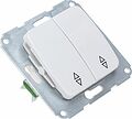 Kranz KR-78-0207 DEA Выключатель (переключатель) 2кл прох. с/у 10А мех. белый KRANZ Kranz KR-78-0207 DEA Выключатель (переключатель) 2кл прох. с/у 10А мех. белый KRANZ