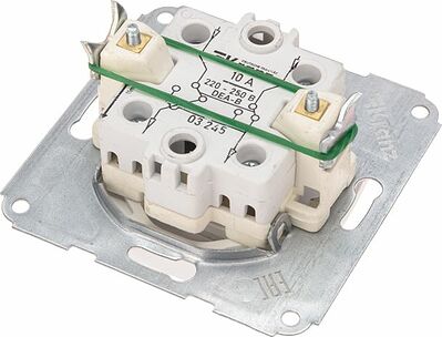 Kranz KR-78-0208 DEA Выключатель (переключатель) 1кл перекрест. с/у 10А мех. белый KRANZ